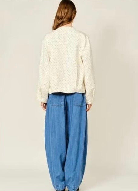 JACKET BOMBER DOTS