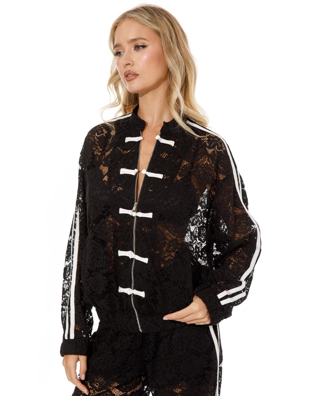 SET LACE NEGRO