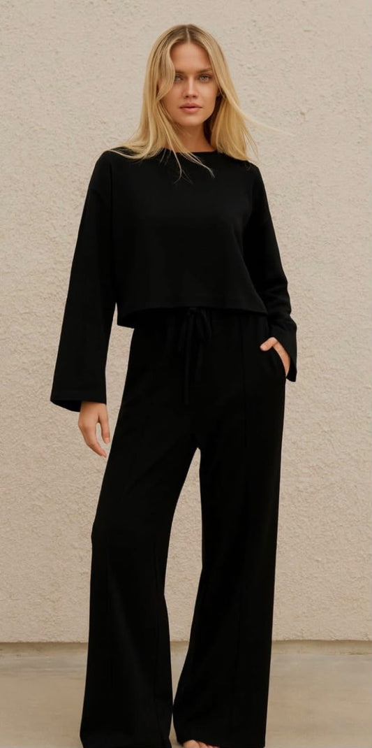 SET DOS PIEZAS NEGRO