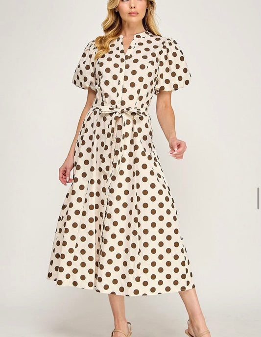 VESTIDO POLKA DOTS