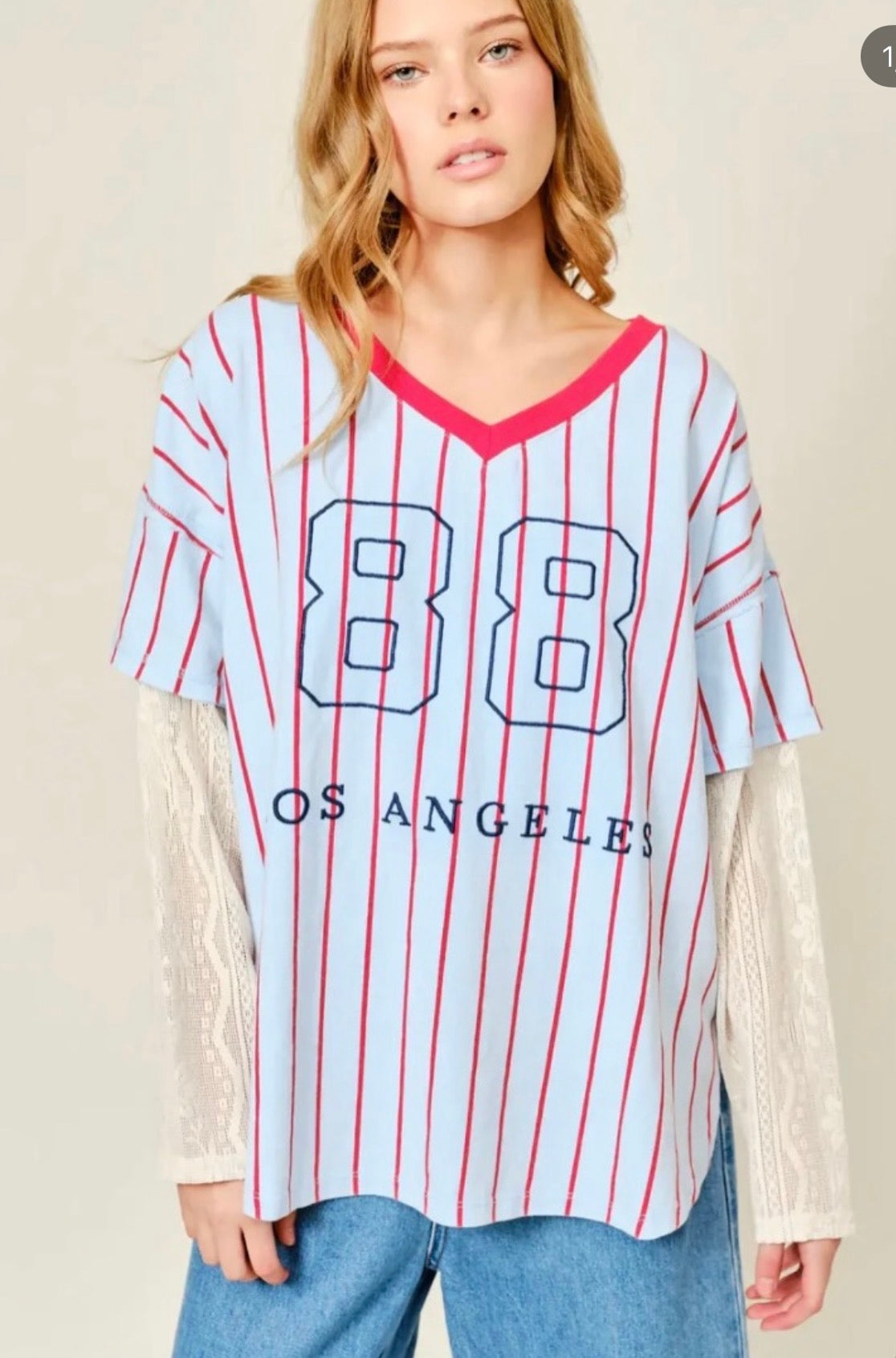 PLAYERA CON LACE