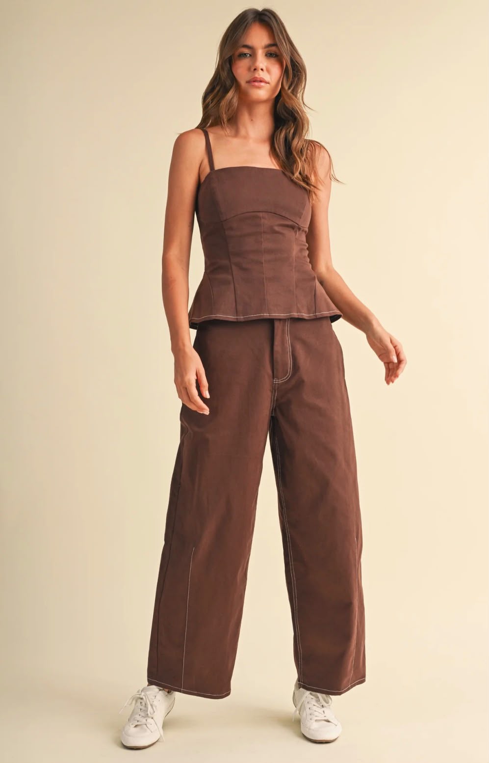 SET DENIM CHOCOLATE